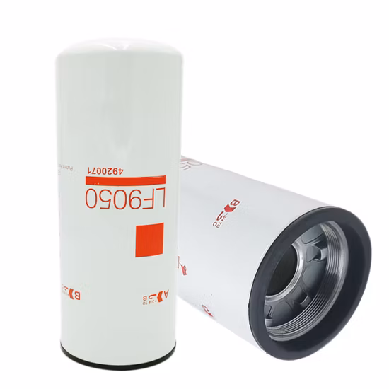 pour Lf9050 P554560 3101870 10003928 4460206 Unité de générateurs Fleetguard Filtre à huile dédié Filtre à carburant Accessoires d'excavatrice