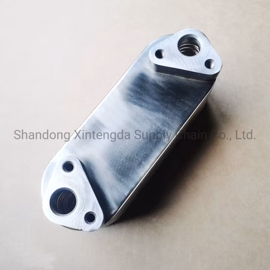 Usine de la Chine pour l'Assemblée de refroidisseur d'huile de refroidissement de moteur de Weichai Wp6 266b P8 OEM 1001995518 1001995520